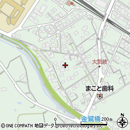 山口県防府市台道周辺の地図