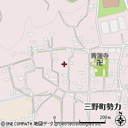 徳島県三好市三野町勢力625周辺の地図