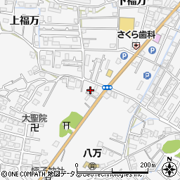 徳島県徳島市八万町下福万69-1周辺の地図