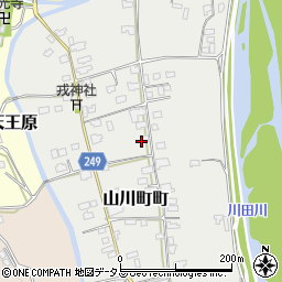 徳島県吉野川市山川町町233周辺の地図