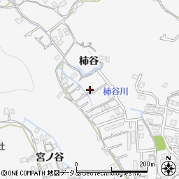 徳島県徳島市八万町柿谷27-1周辺の地図