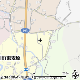 徳島県吉野川市山川町東麦原273周辺の地図