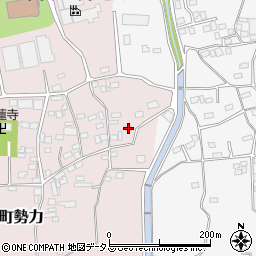 徳島県三好市三野町勢力743周辺の地図