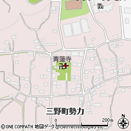 徳島県三好市三野町勢力695周辺の地図