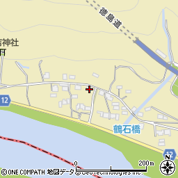 徳島県三好市三野町太刀野1780周辺の地図