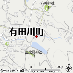 和歌山県有田郡有田川町奥1052周辺の地図