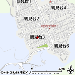 山口県周南市鶴見台3丁目周辺の地図