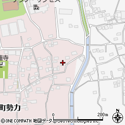 徳島県三好市三野町勢力744周辺の地図