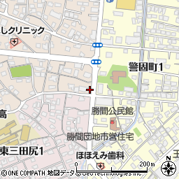 山口県防府市鋳物師町13-16周辺の地図