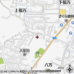 徳島県徳島市八万町上福万225周辺の地図