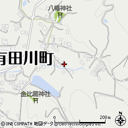 和歌山県有田郡有田川町奥1238周辺の地図