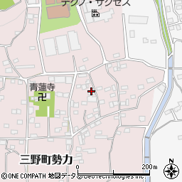 徳島県三好市三野町勢力708周辺の地図