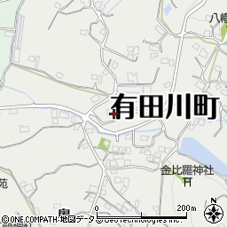 和歌山県有田郡有田川町奥1015周辺の地図