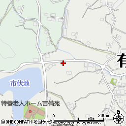 和歌山県有田郡有田川町奥105周辺の地図