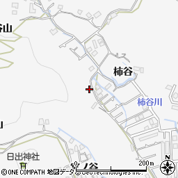 徳島県徳島市八万町柿谷41-2周辺の地図