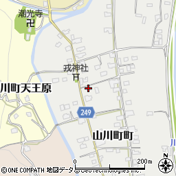 徳島県吉野川市山川町町220周辺の地図