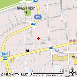 山口県防府市植松210周辺の地図