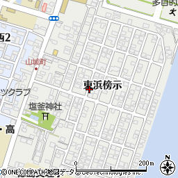 徳島県徳島市山城町周辺の地図