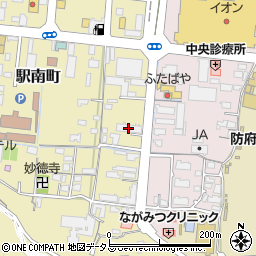サーパス防府駅前周辺の地図