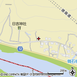 徳島県三好市三野町太刀野1808周辺の地図