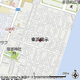 徳島県徳島市山城町東浜傍示周辺の地図