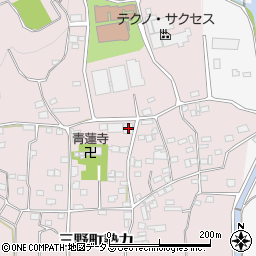 徳島県三好市三野町勢力704周辺の地図