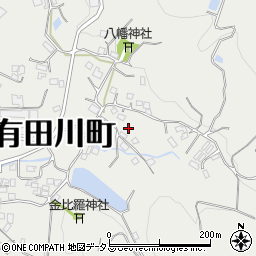 和歌山県有田郡有田川町奥1235周辺の地図