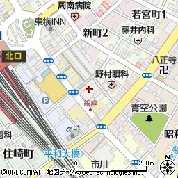 灘や徳山駅前店周辺の地図