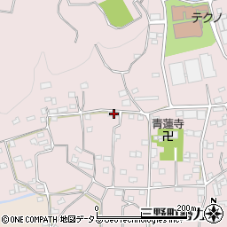 徳島県三好市三野町勢力650周辺の地図