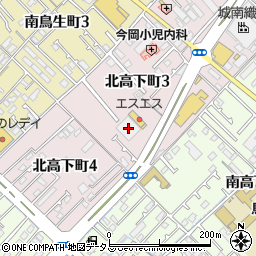 バースデイ今治店周辺の地図