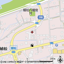 山口県防府市植松203周辺の地図