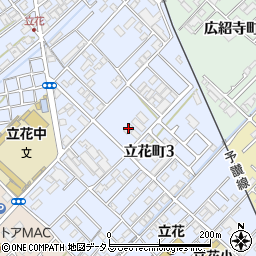 平安の匠彩華周辺の地図