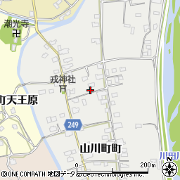 徳島県吉野川市山川町町211周辺の地図