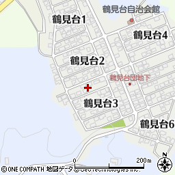 山口県周南市鶴見台3丁目2周辺の地図