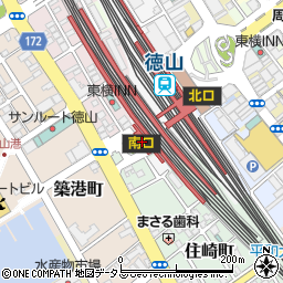 株式会社トヨタレンタリース山口　徳山新幹線口店周辺の地図