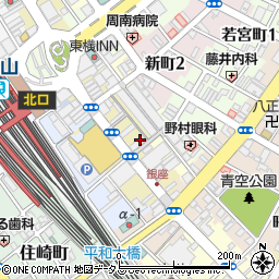 山口県周南市銀座2丁目9周辺の地図