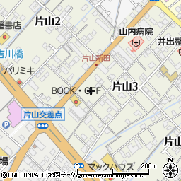 はなまるうどん今治片山店周辺の地図