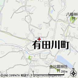和歌山県有田郡有田川町奥1026周辺の地図