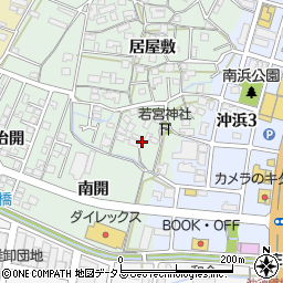 徳島県徳島市沖浜町大木周辺の地図