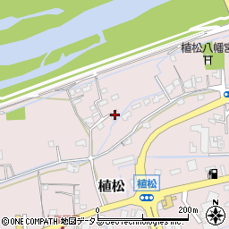 山口県防府市植松334周辺の地図