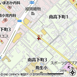 愛媛県今治市南高下町3丁目1周辺の地図