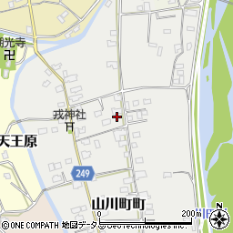 徳島県吉野川市山川町町210周辺の地図