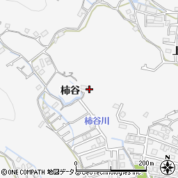 徳島県徳島市八万町柿谷163周辺の地図