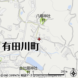 和歌山県有田郡有田川町奥1248周辺の地図