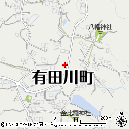 和歌山県有田郡有田川町奥1044周辺の地図