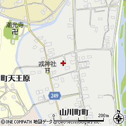 徳島県吉野川市山川町町213-1周辺の地図