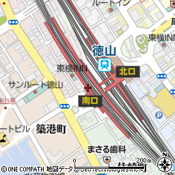 トヨタレンタリース山口徳山新幹線口店周辺の地図