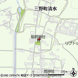 徳島県三好市三野町清水919周辺の地図
