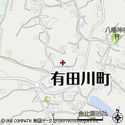 和歌山県有田郡有田川町奥1303周辺の地図