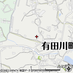 和歌山県有田郡有田川町奥43周辺の地図